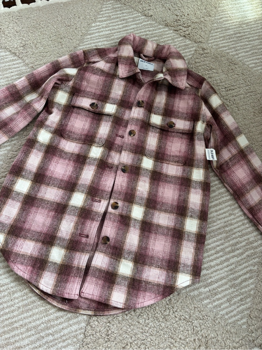 NWT Old Navy Flannel Shacket